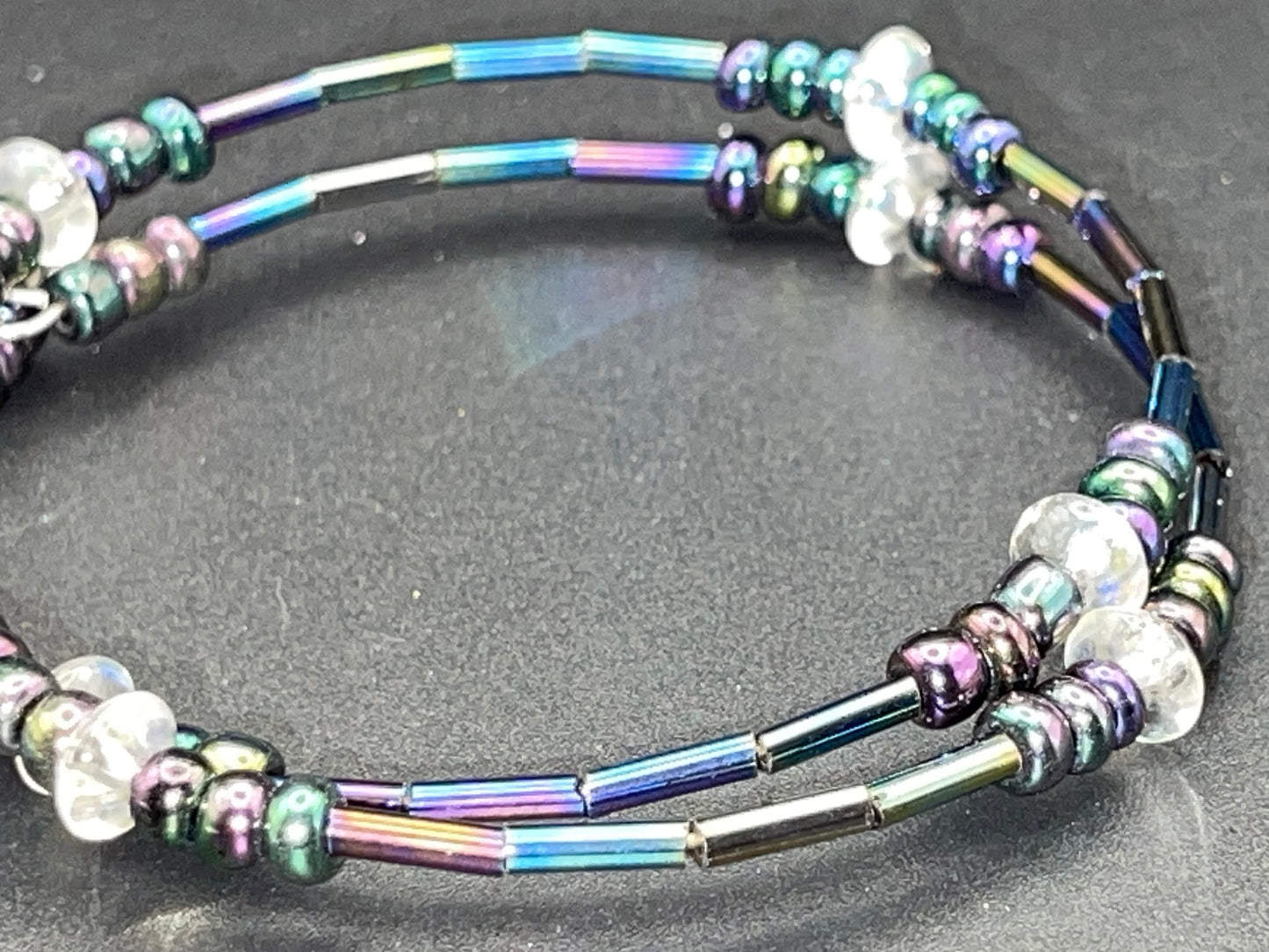 BKC - Purple Double Loop Bracelets
