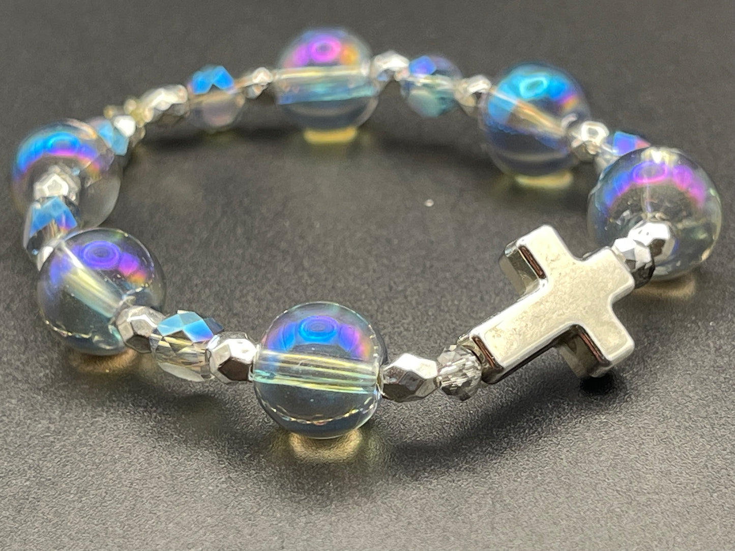 BKC - Grey and Moonstone Bracelets