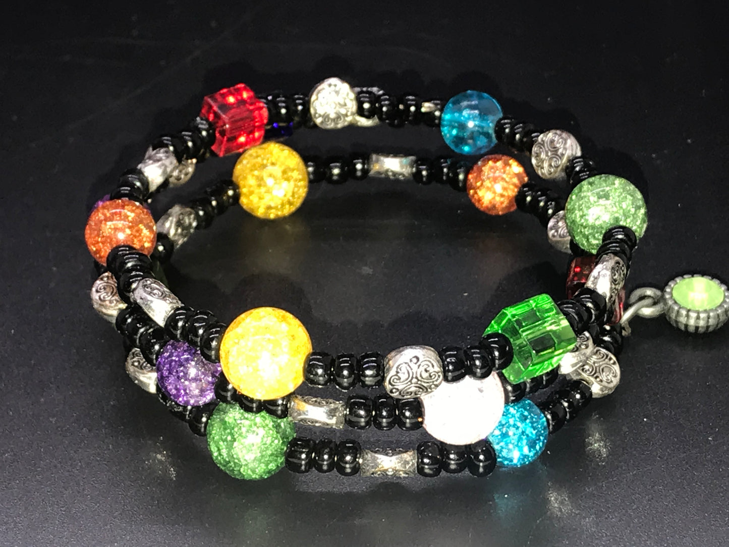 BKC - Triple Loop Rainbow Bracelets