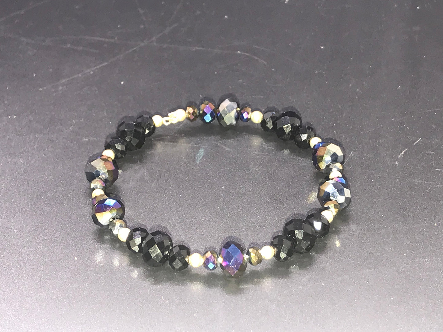 BKC = White & Black Bracelets