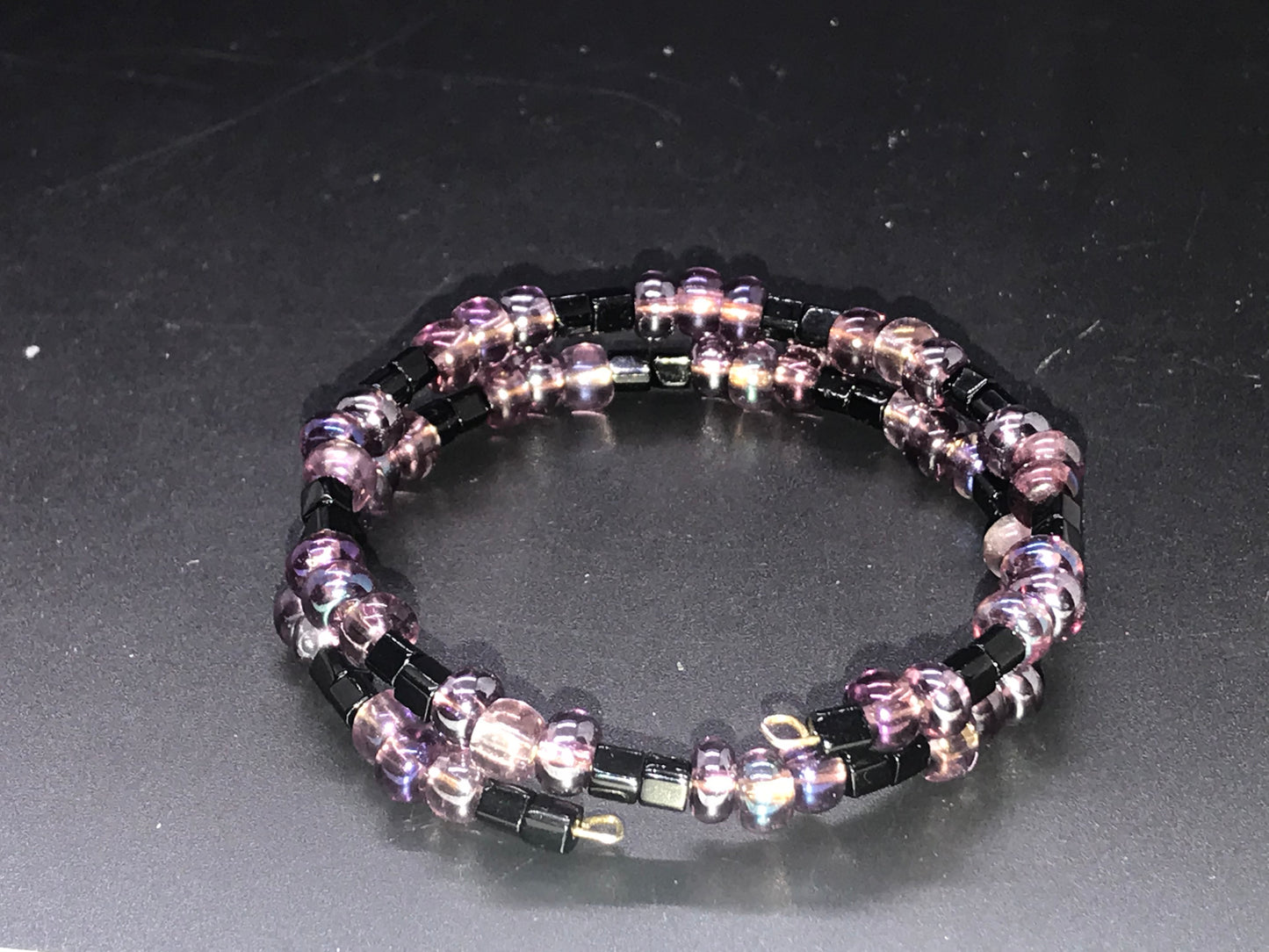 BKC - Purple Double Loop Bracelets