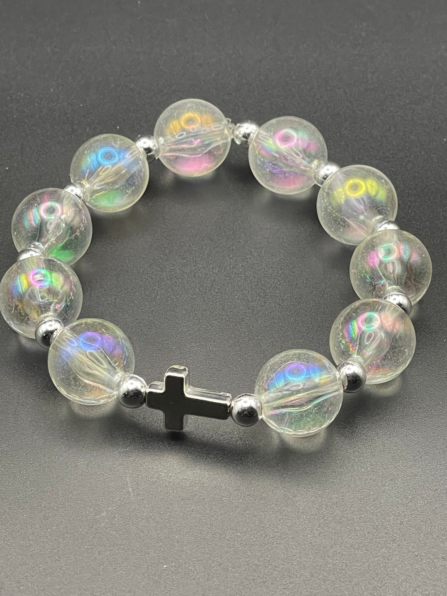 BKC = White & Black Bracelets