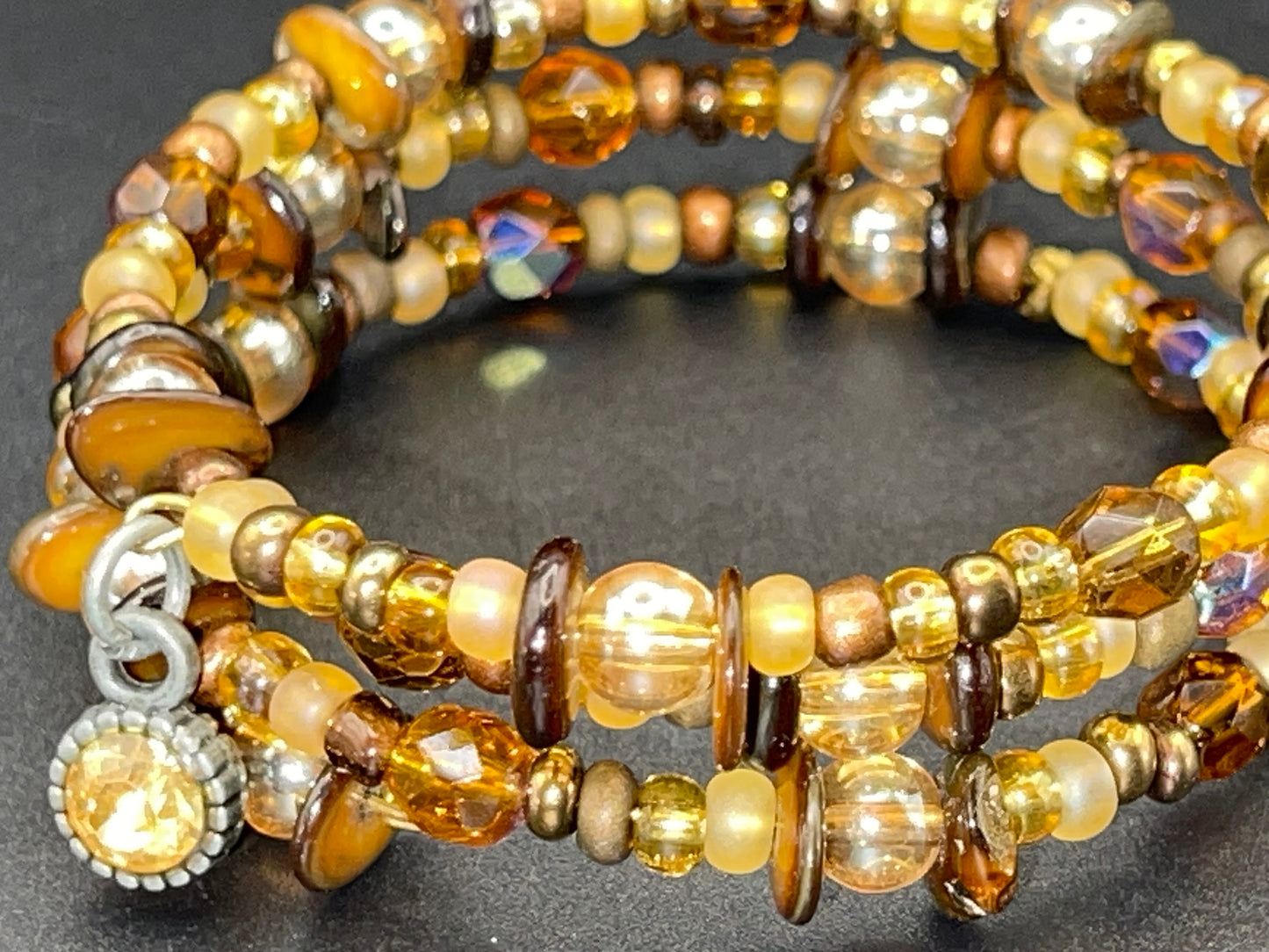 BKC - Brown Triple Loop Bracelets