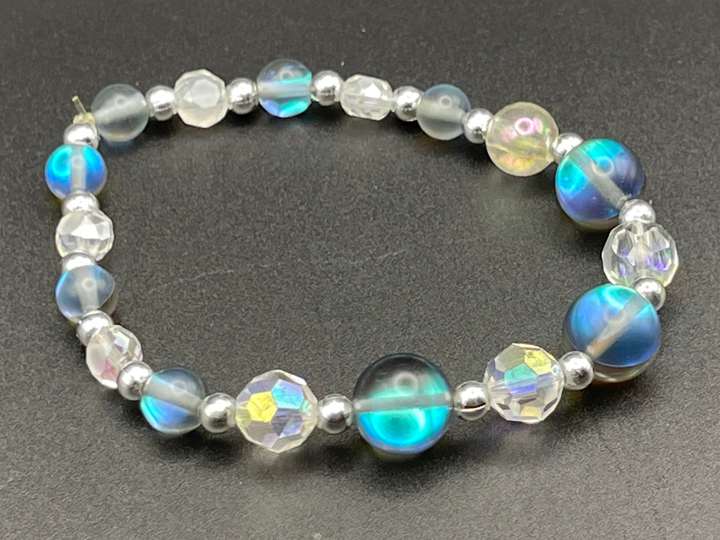 BKC - Grey and Moonstone Bracelets
