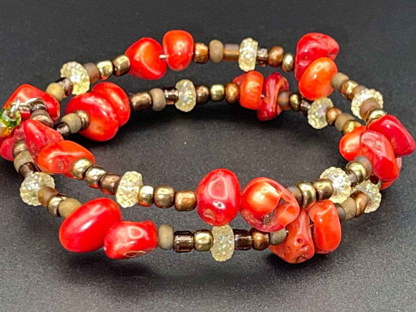 BKC - Red Double Loop Bracelets
