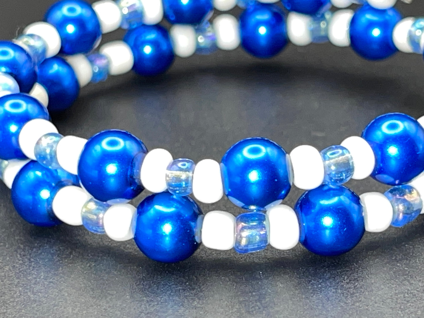 BKC - Blue Double Loop Bracelets
