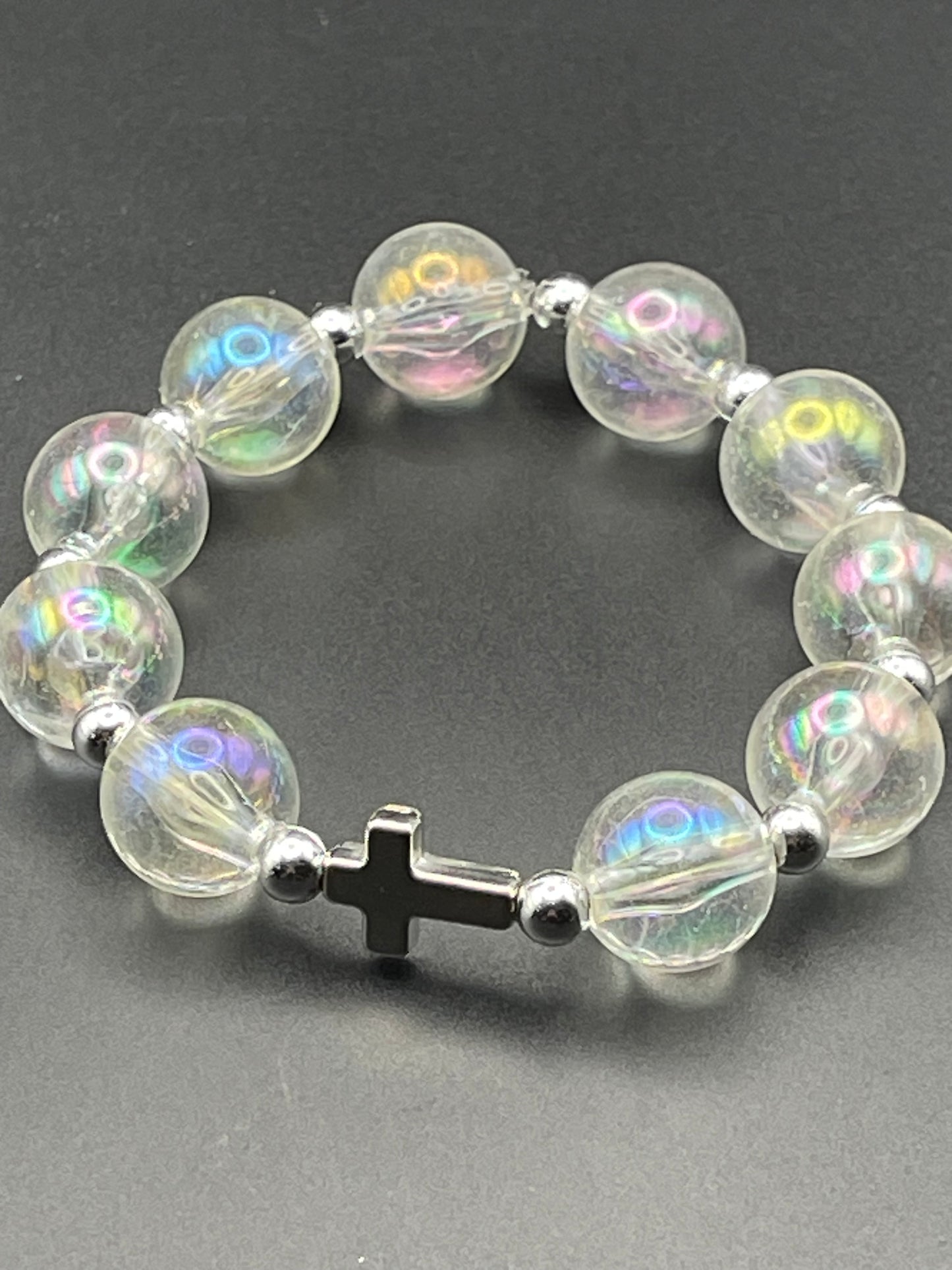 BKC = White & Black Bracelets