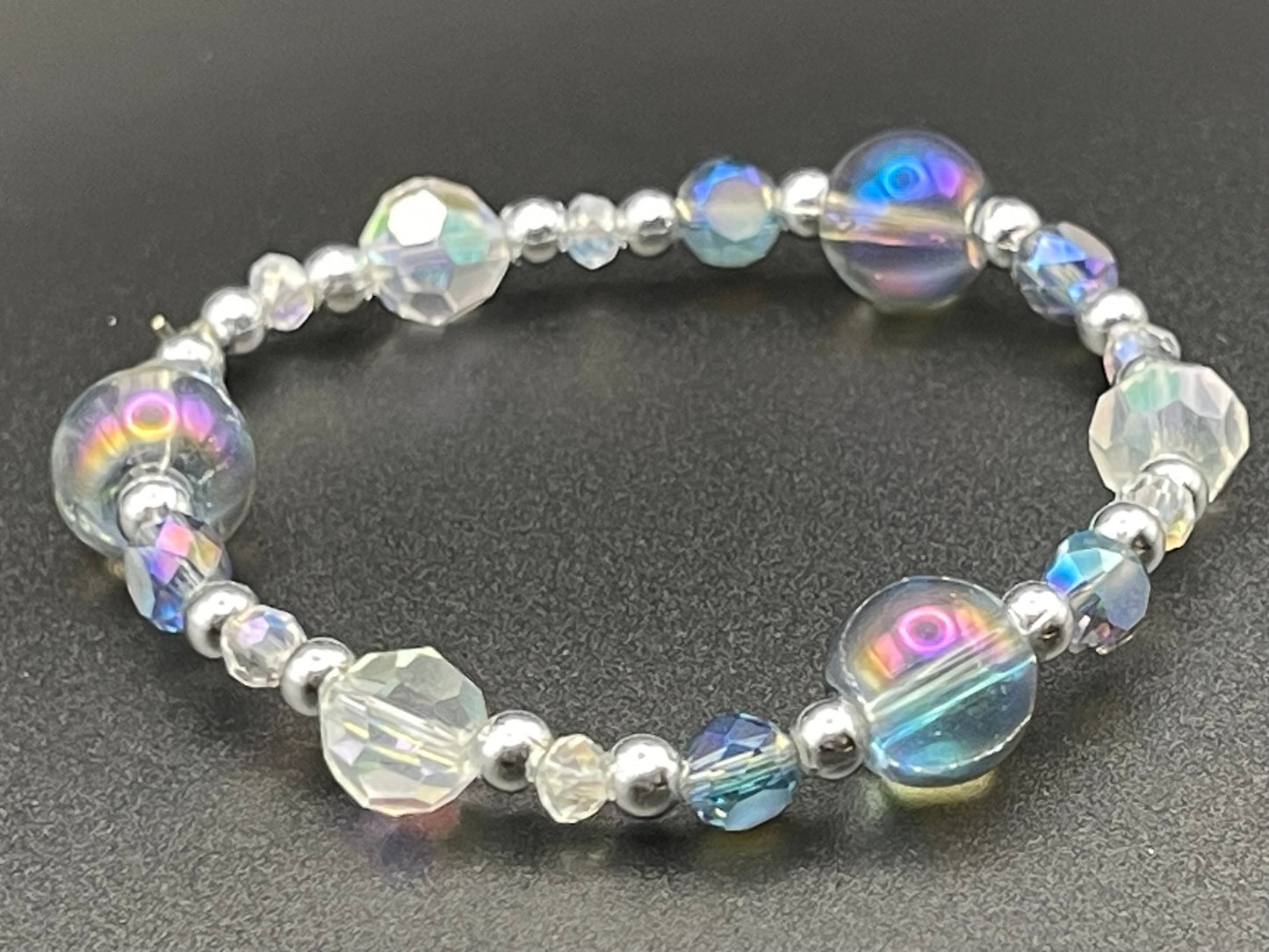 BKC - Grey and Moonstone Bracelets