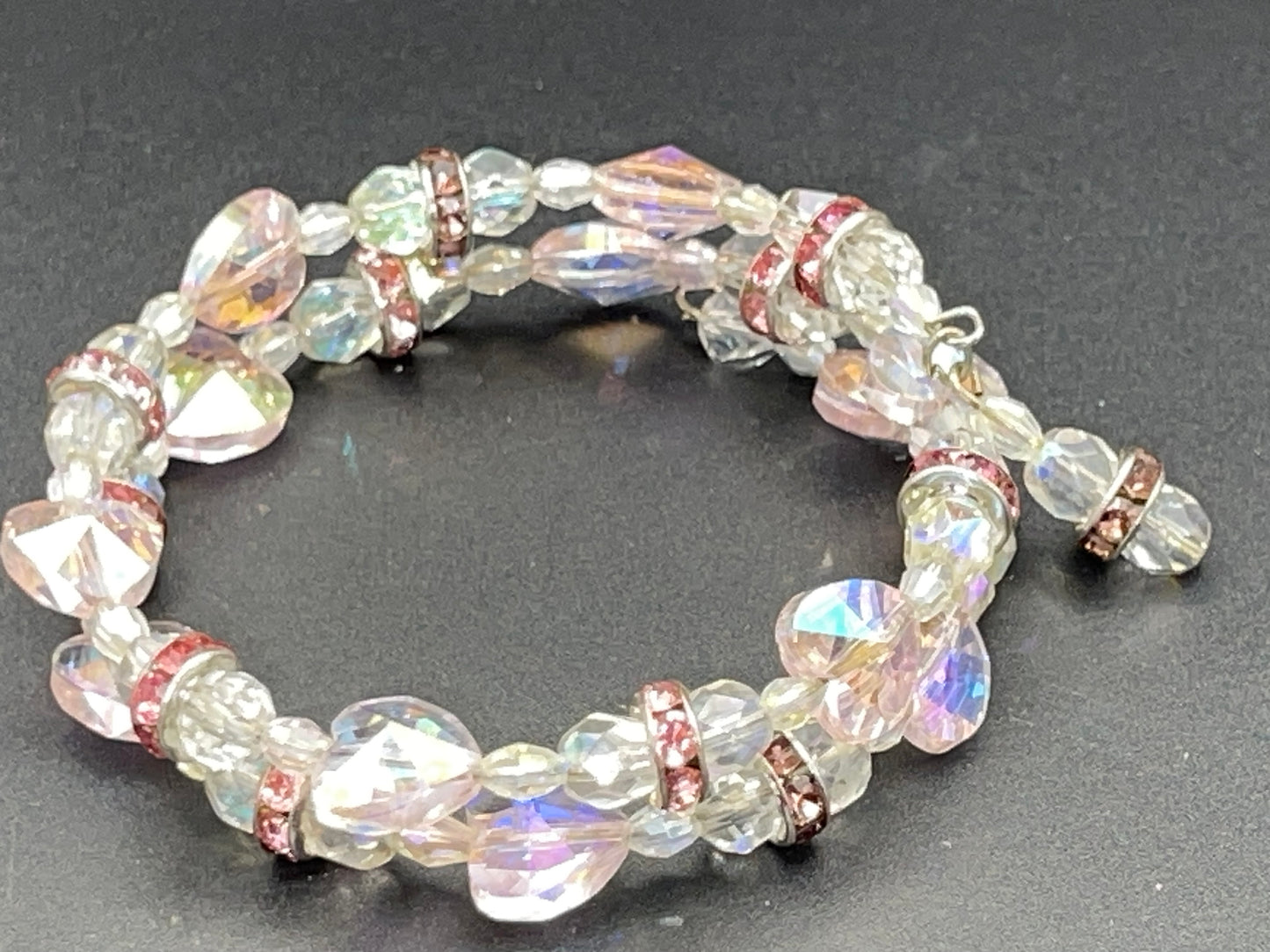 BKC - Pink Double Loop Bracelets