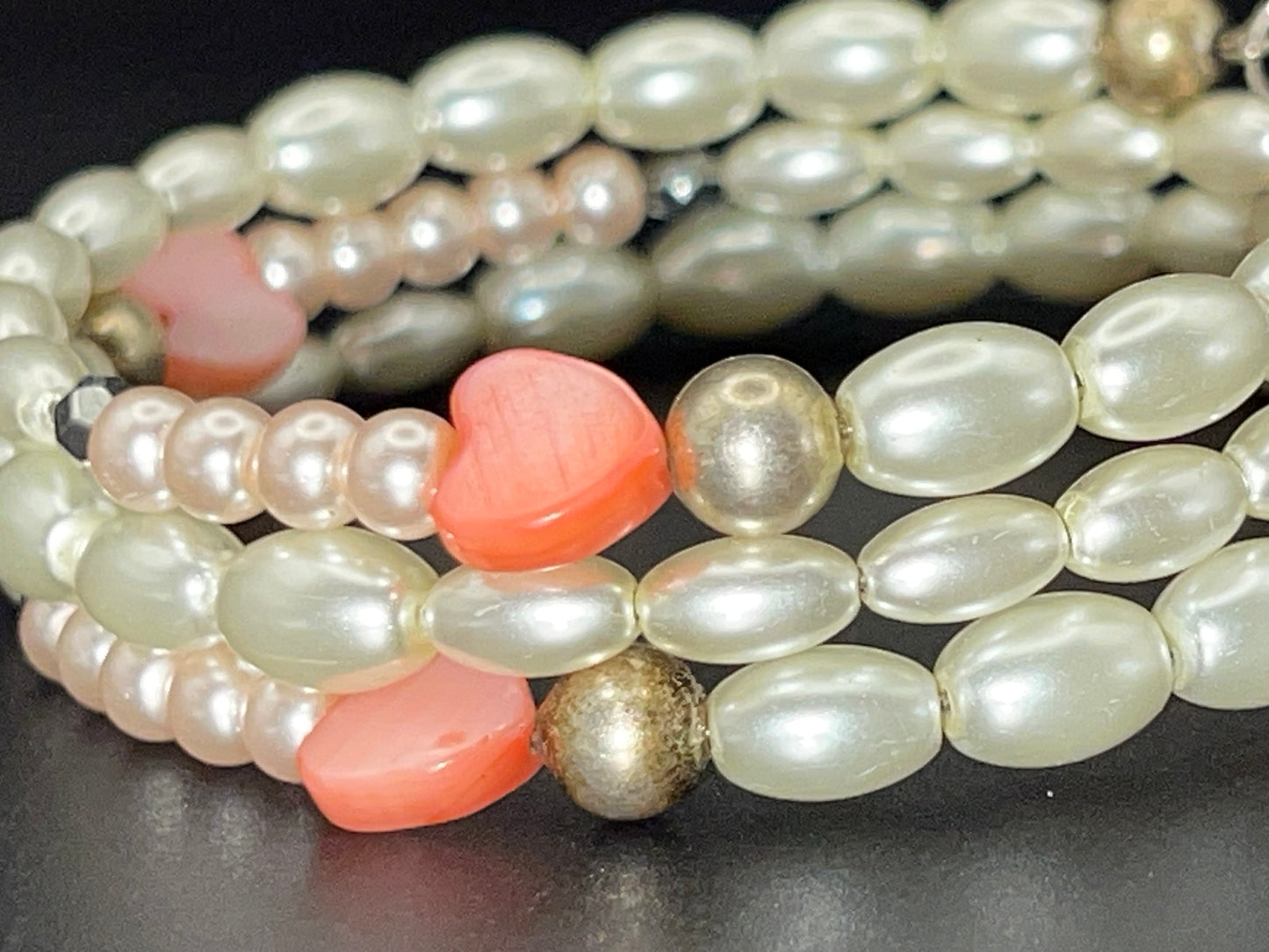 BKC - Pink Triple Loop Bracelets