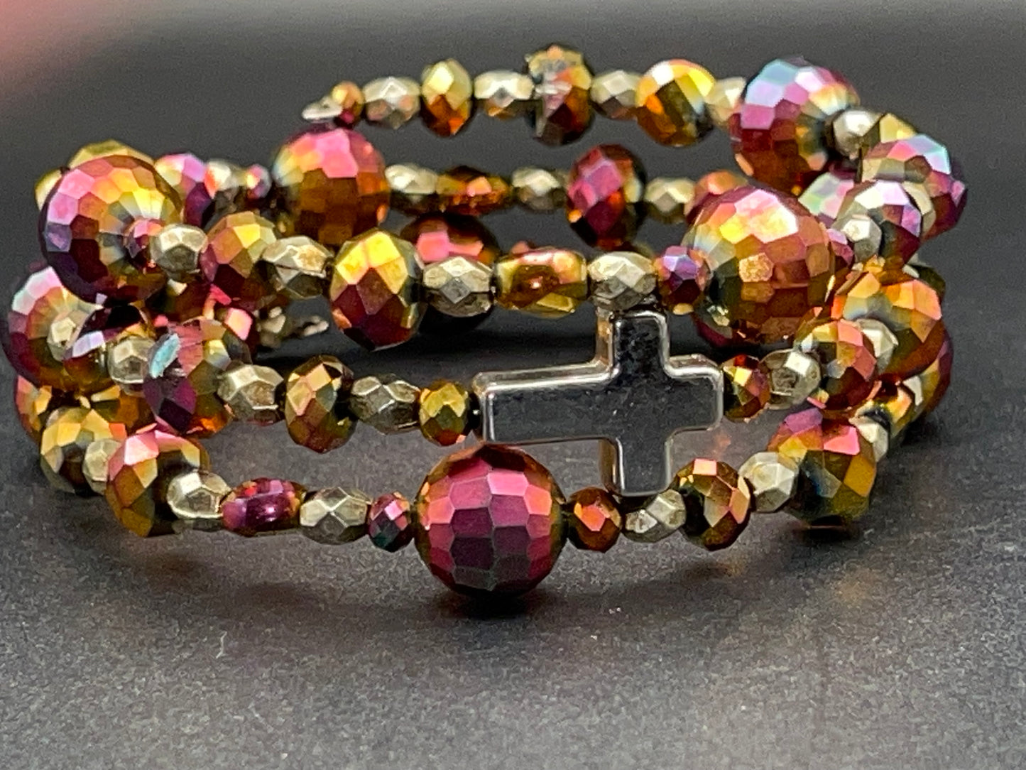 BKC - Brown Triple Loop Bracelets