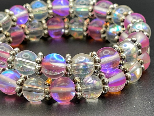 BKC - Pink Double Loop Bracelets