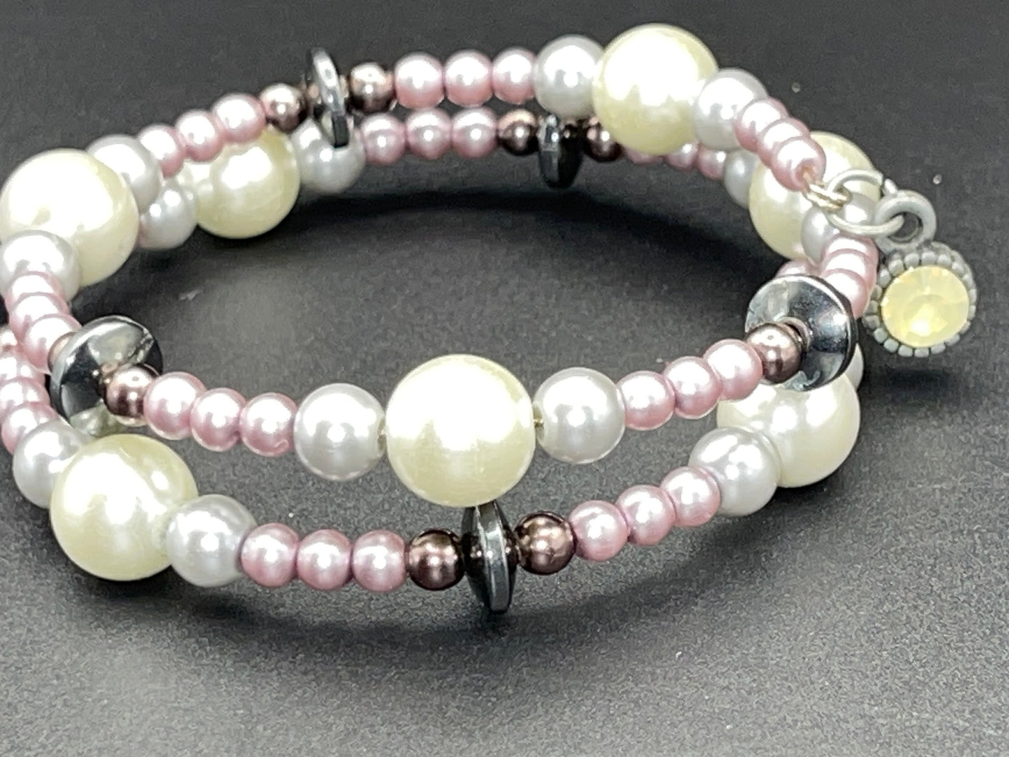 BKC - Purple Double Loop Bracelets