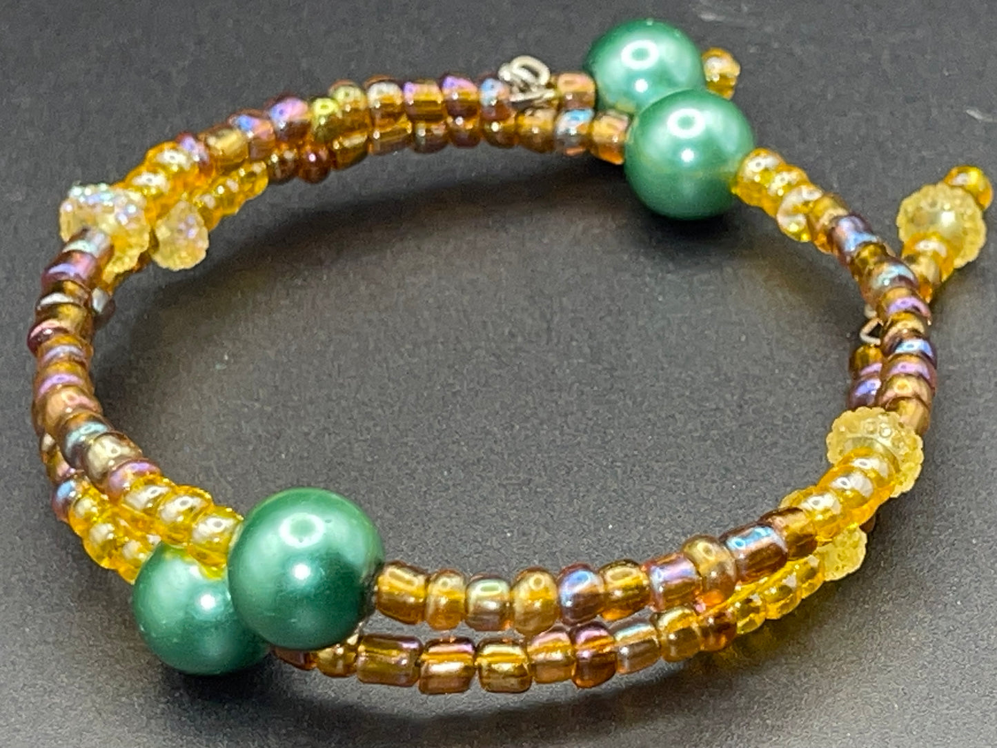 BKC - Green Double Loop Bracelets