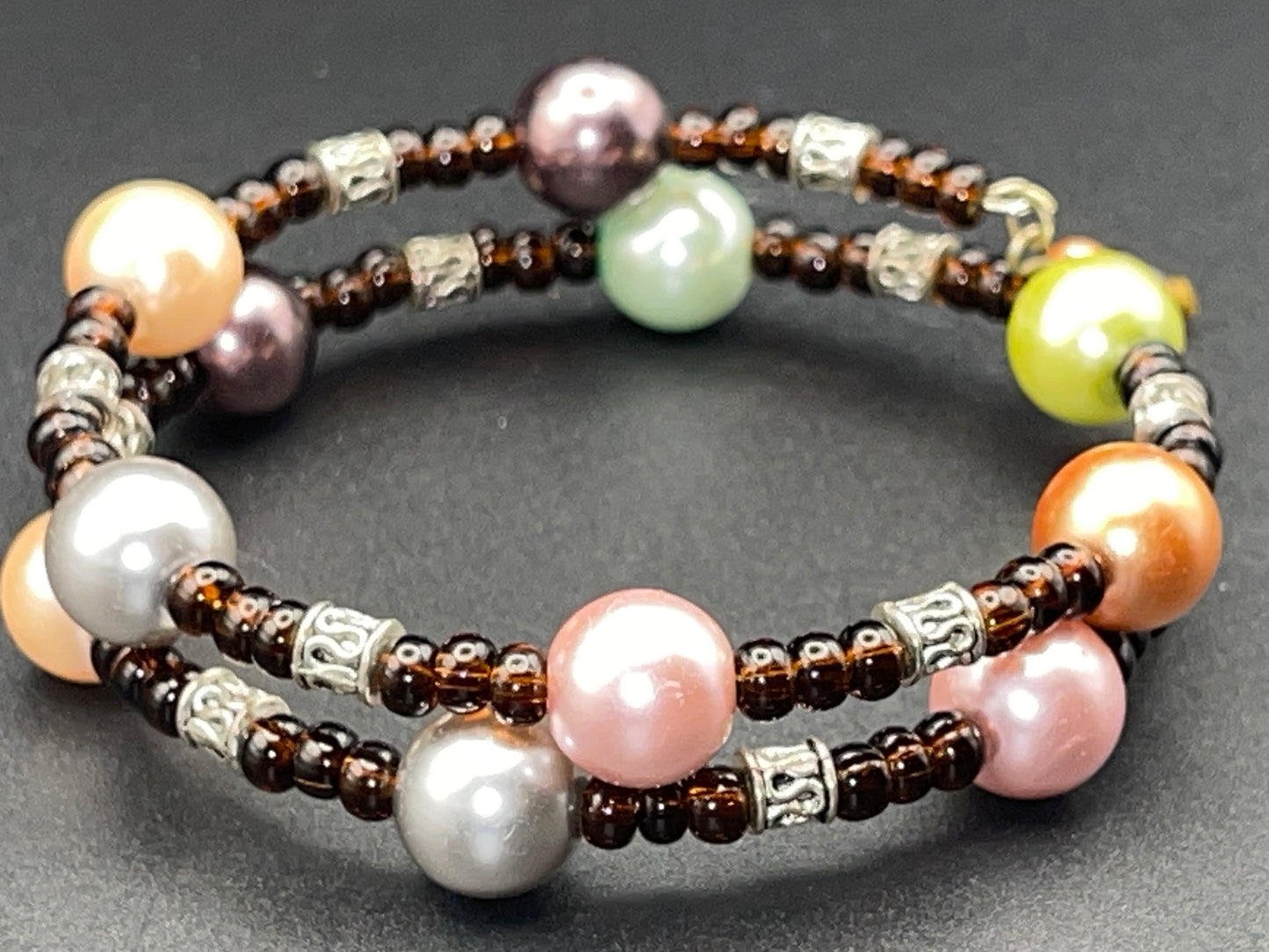 BKC - Brown Double Loop Bracelets