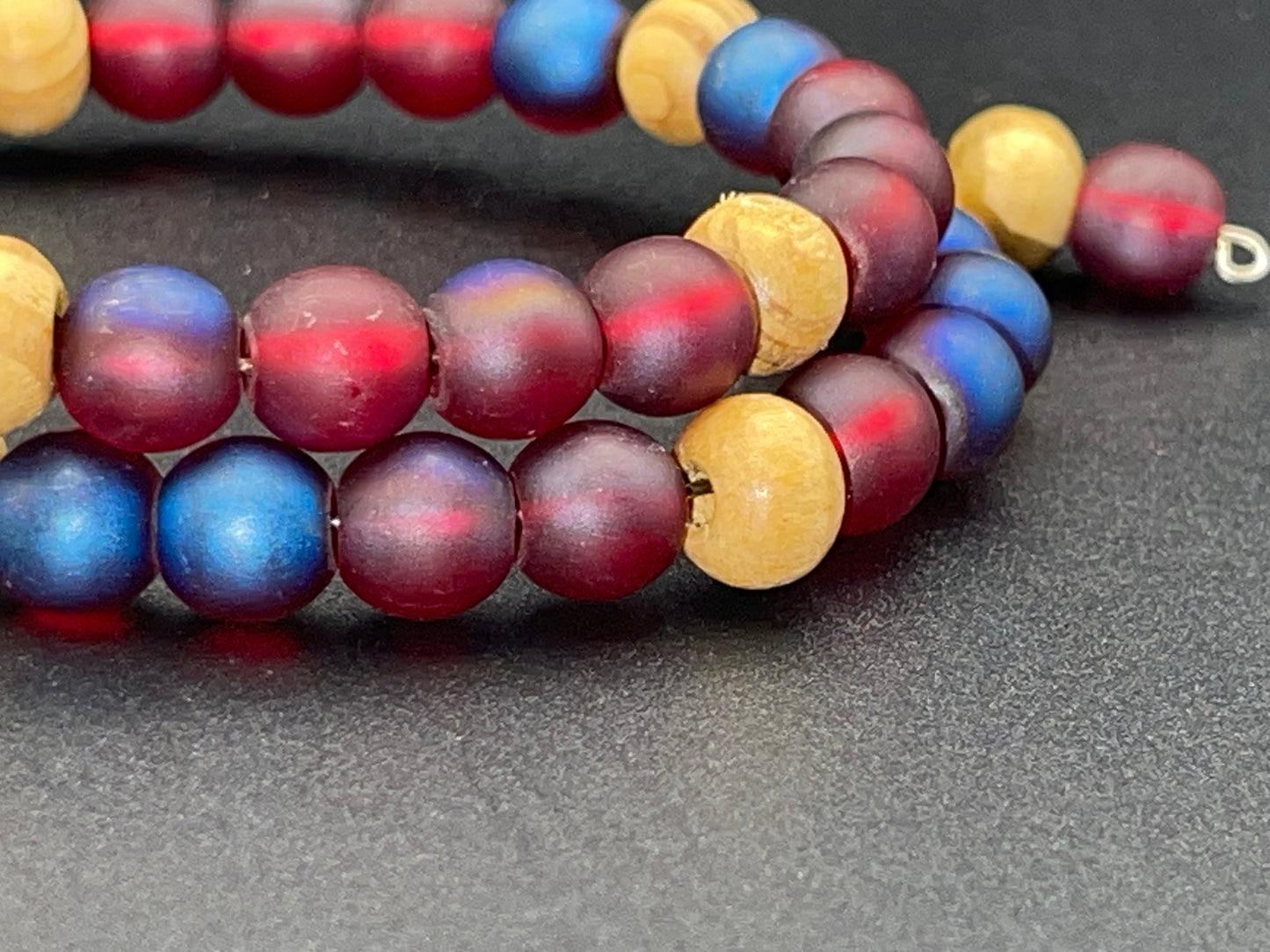 BKC - Red Double Loop Bracelets