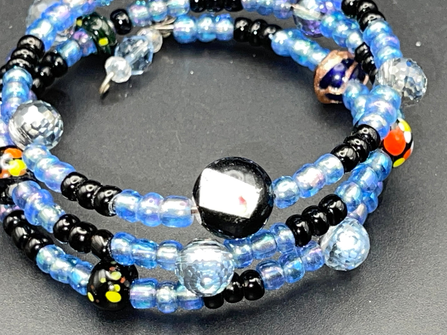 BKC - Blue Double Loop Bracelets