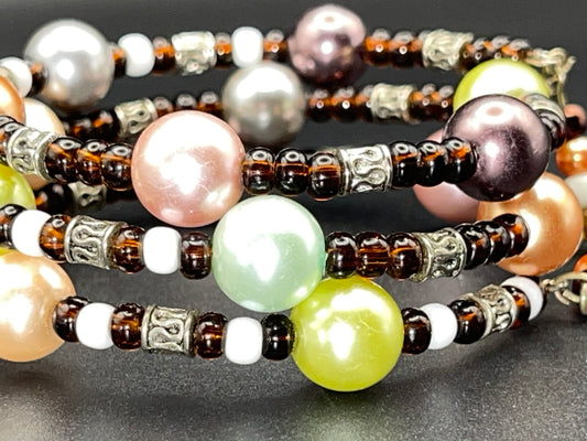 BKC - Brown Triple Loop Bracelets