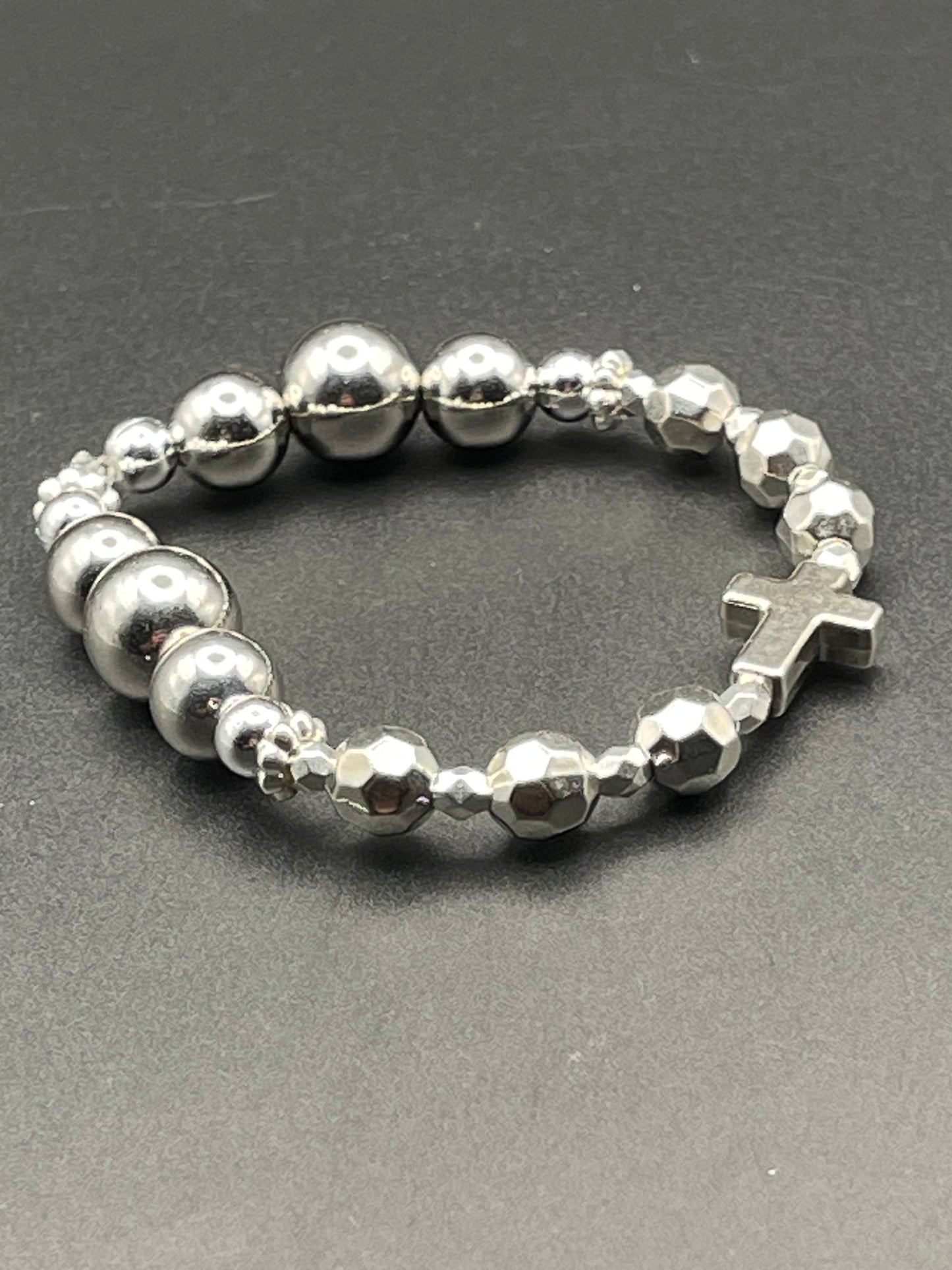 BKC = White & Black Bracelets