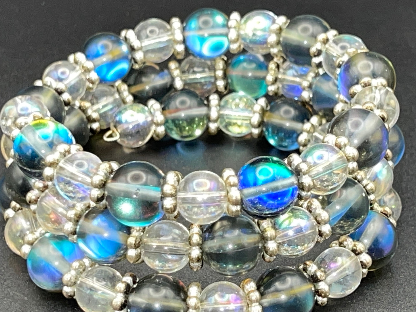 BKC - Moonstone Triple Loop Bracelets