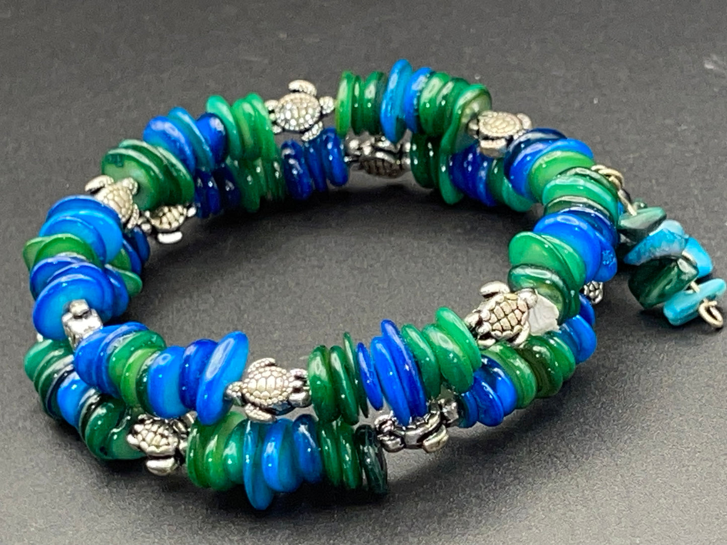 BKC - Blue Double Loop Bracelets