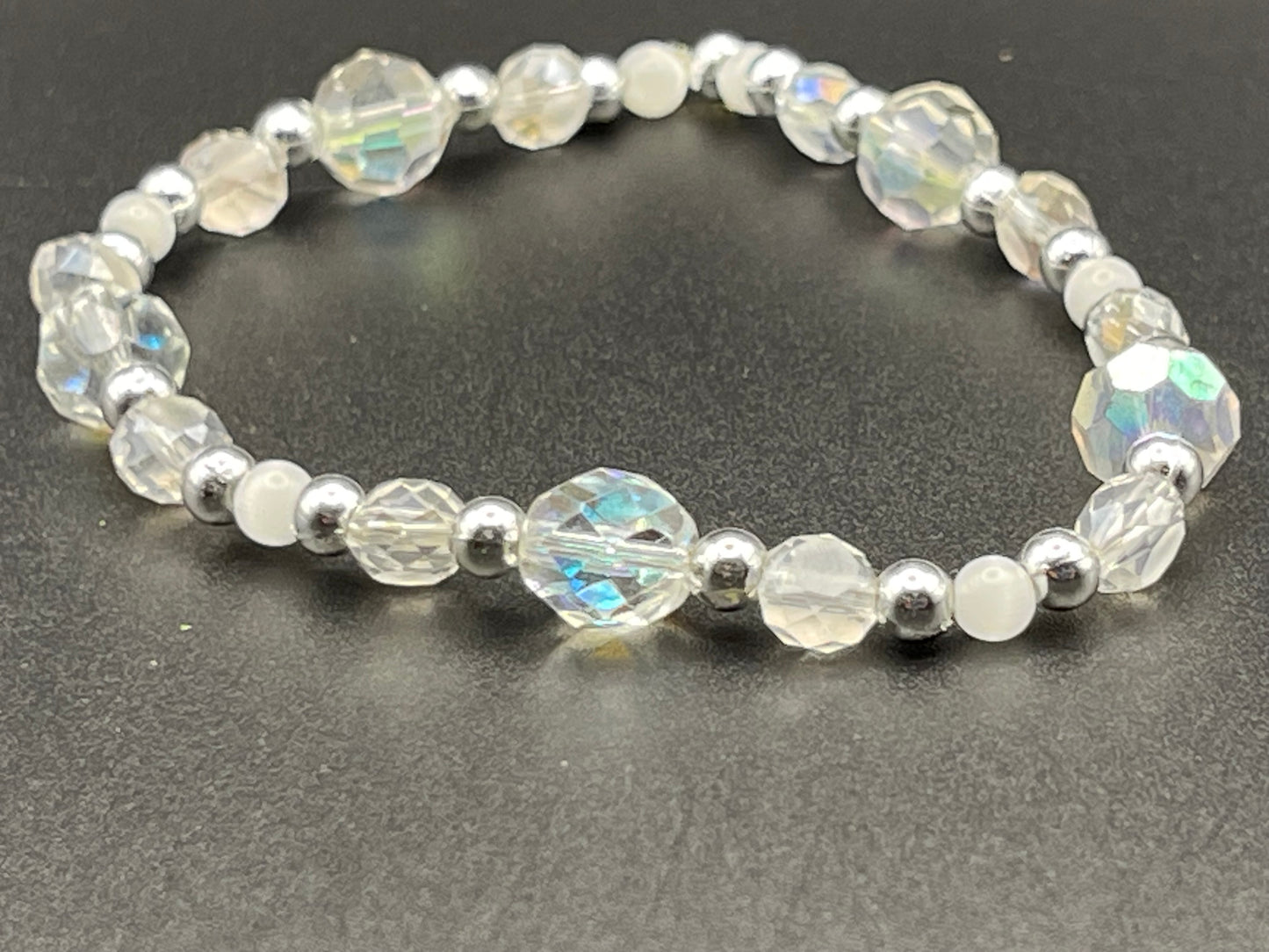 BKC = White & Black Bracelets