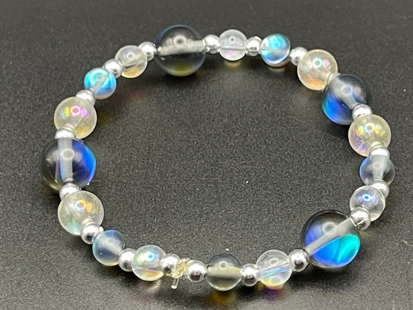 BKC - Grey and Moonstone Bracelets