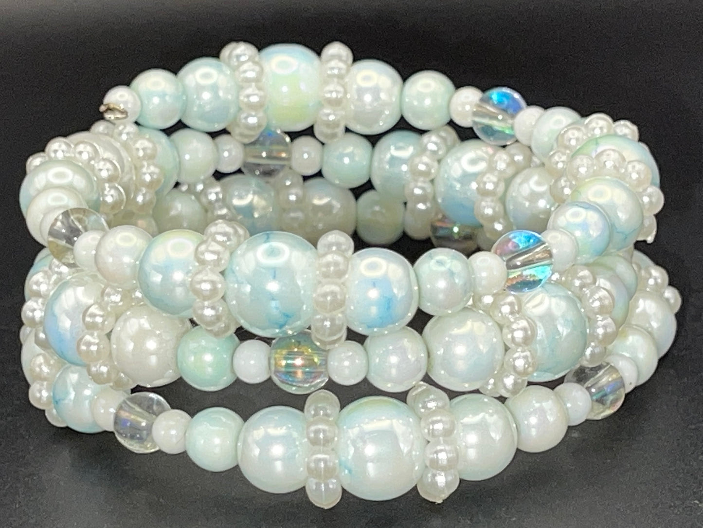 BKC - Blue Triple Loop Bracelets