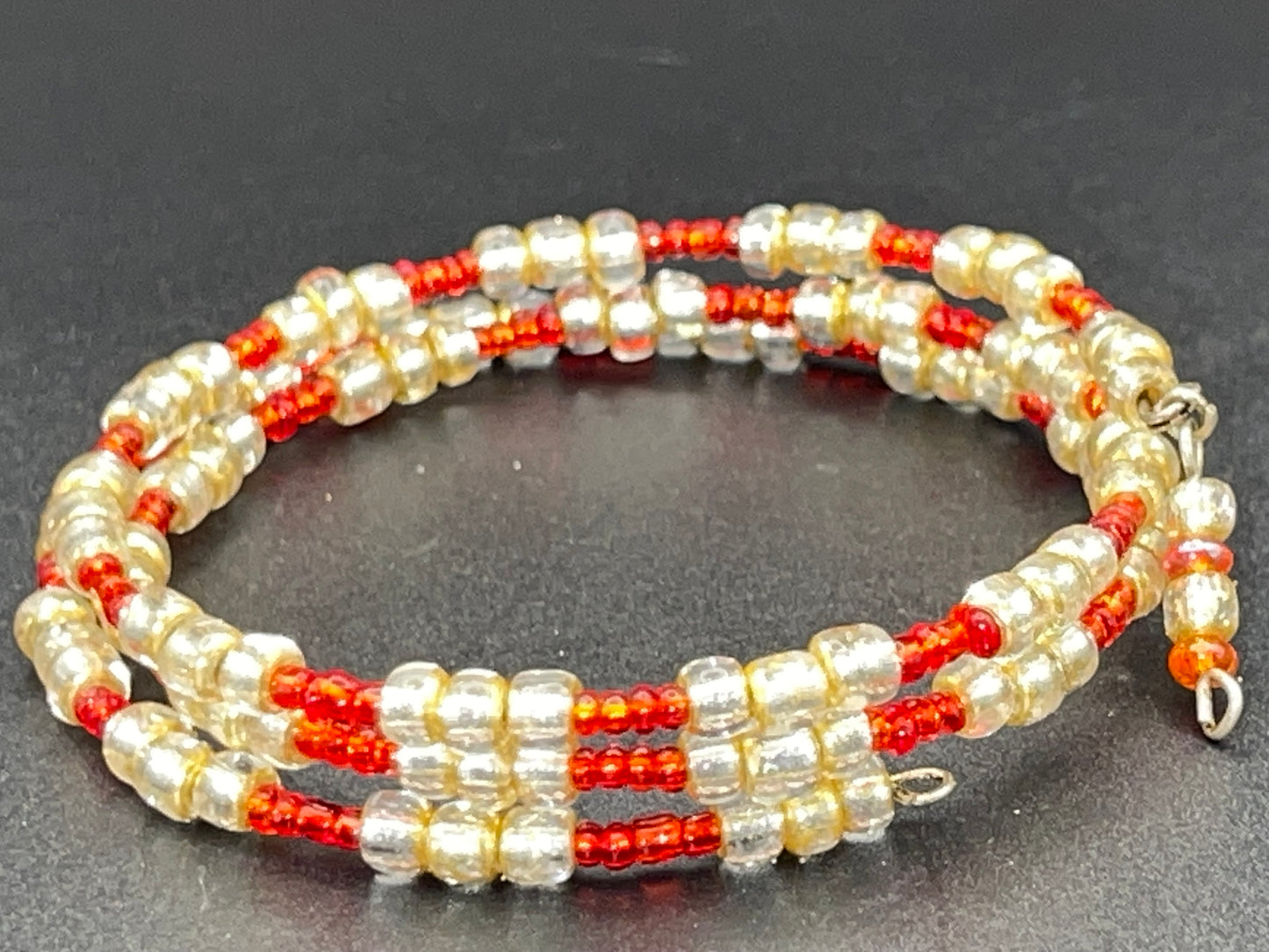 BKC - RED Triple Loop Bracelets