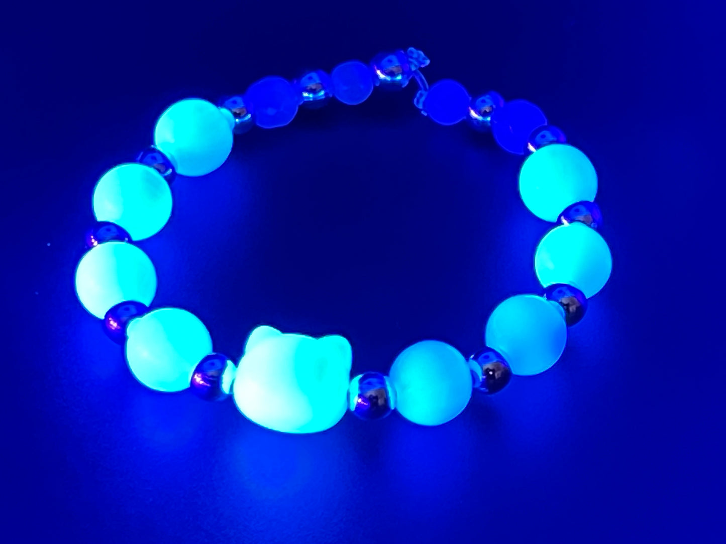 BKC = White & Black Bracelets