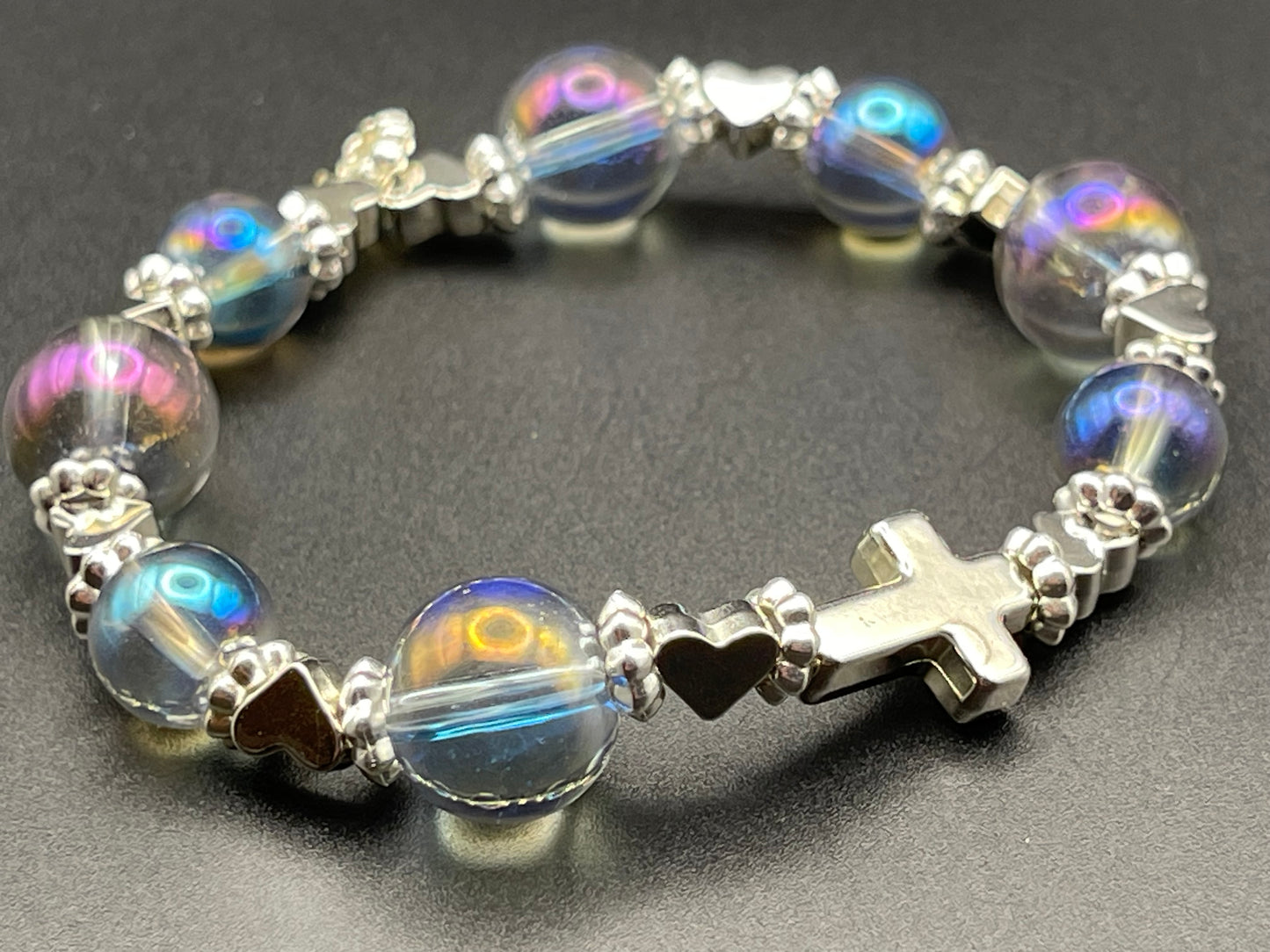 BKC - Grey and Moonstone Bracelets