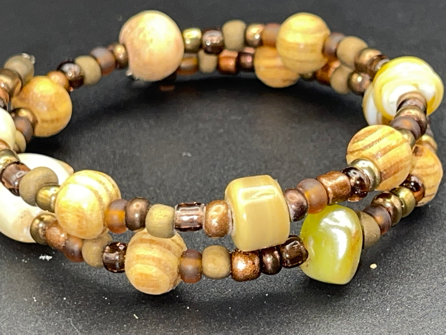 BKC - Brown Double Loop Bracelets