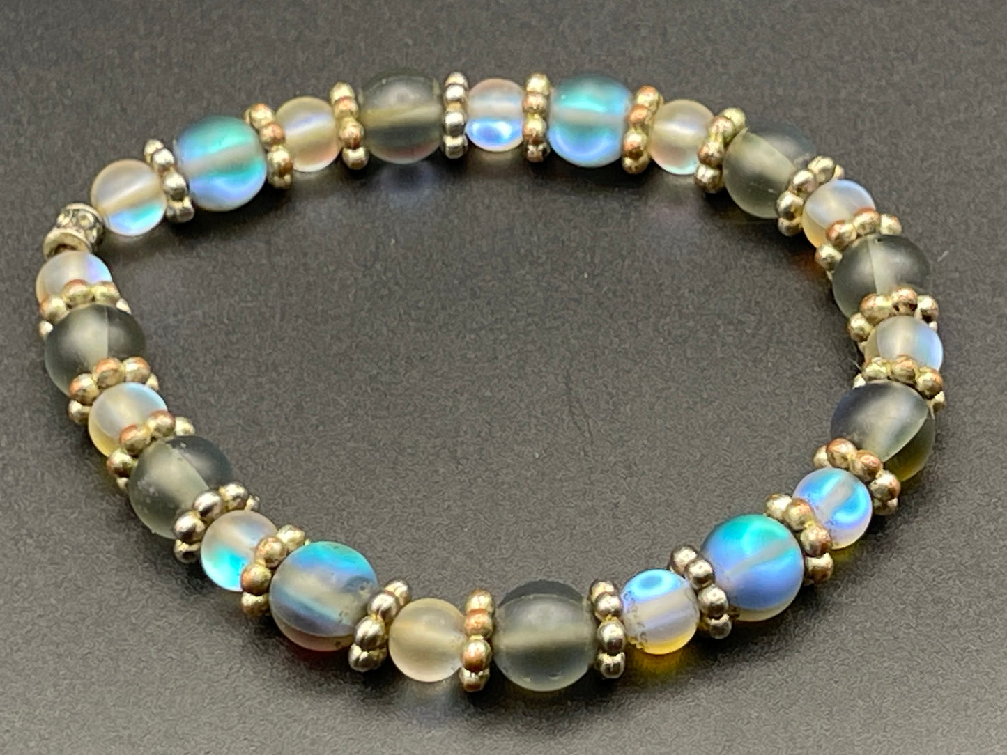 BKC - Grey and Moonstone Bracelets