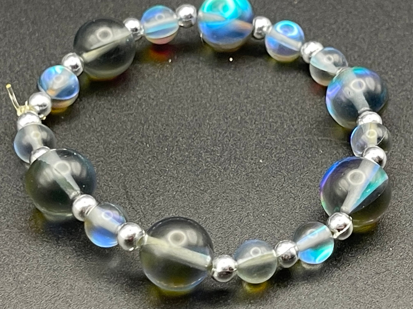 BKC - Grey and Moonstone Bracelets