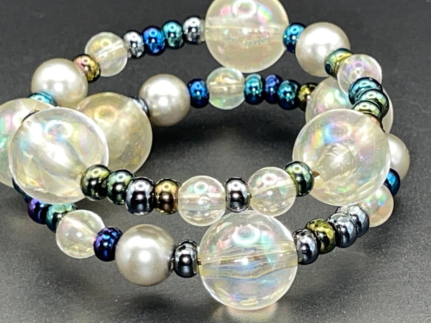 BKC - Rainbow Double Loop Bracelets