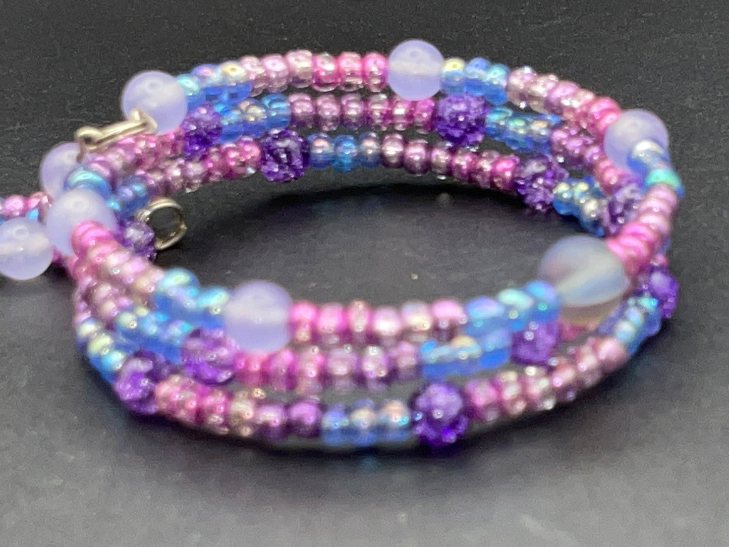 BKC - Purple Triple Loop Bracelets