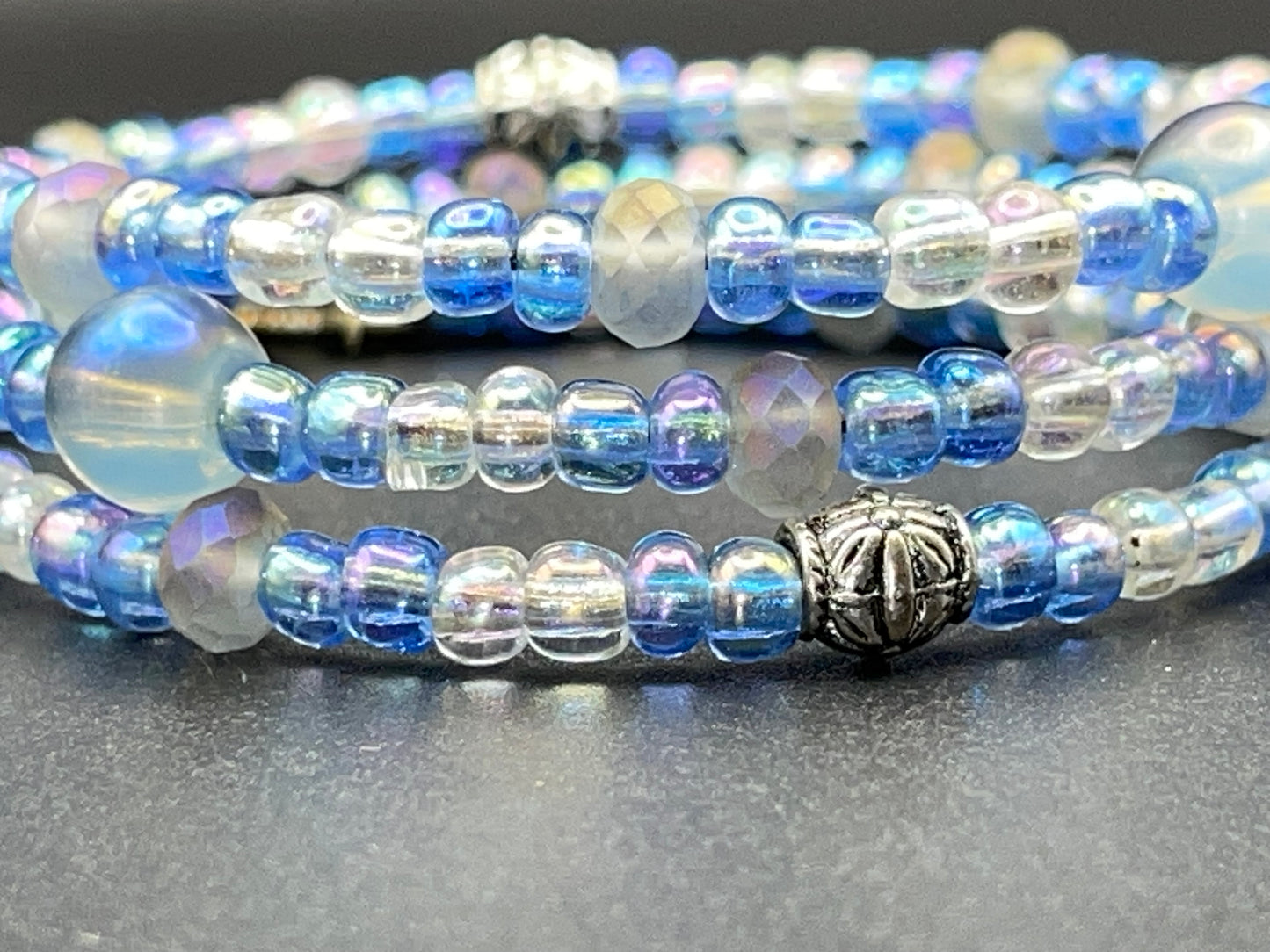 BKC - Blue Triple Loop Bracelets