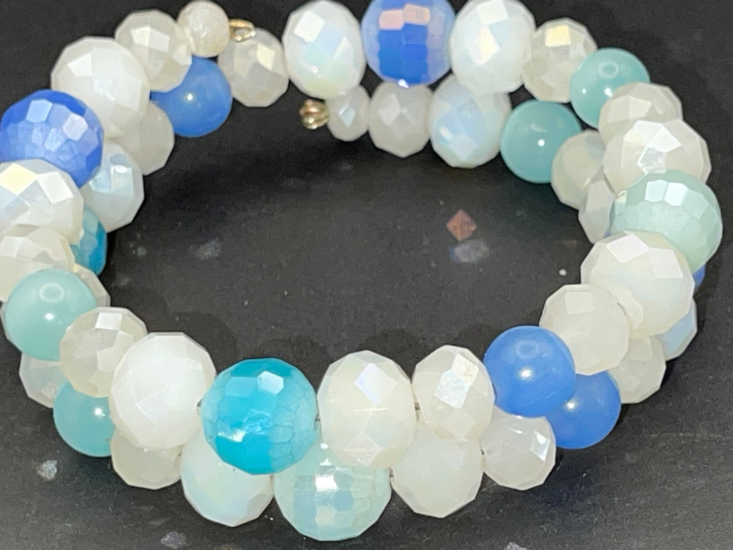 BKC - Blue Double Loop Bracelets