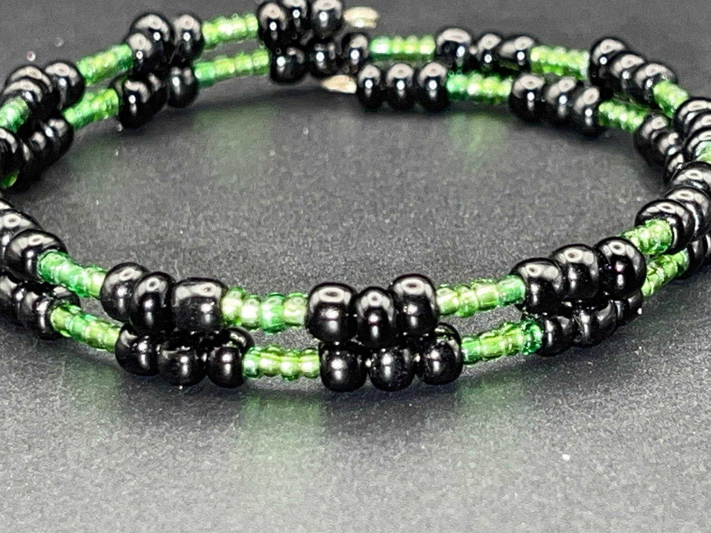 BKC - Green Double Loop Bracelets