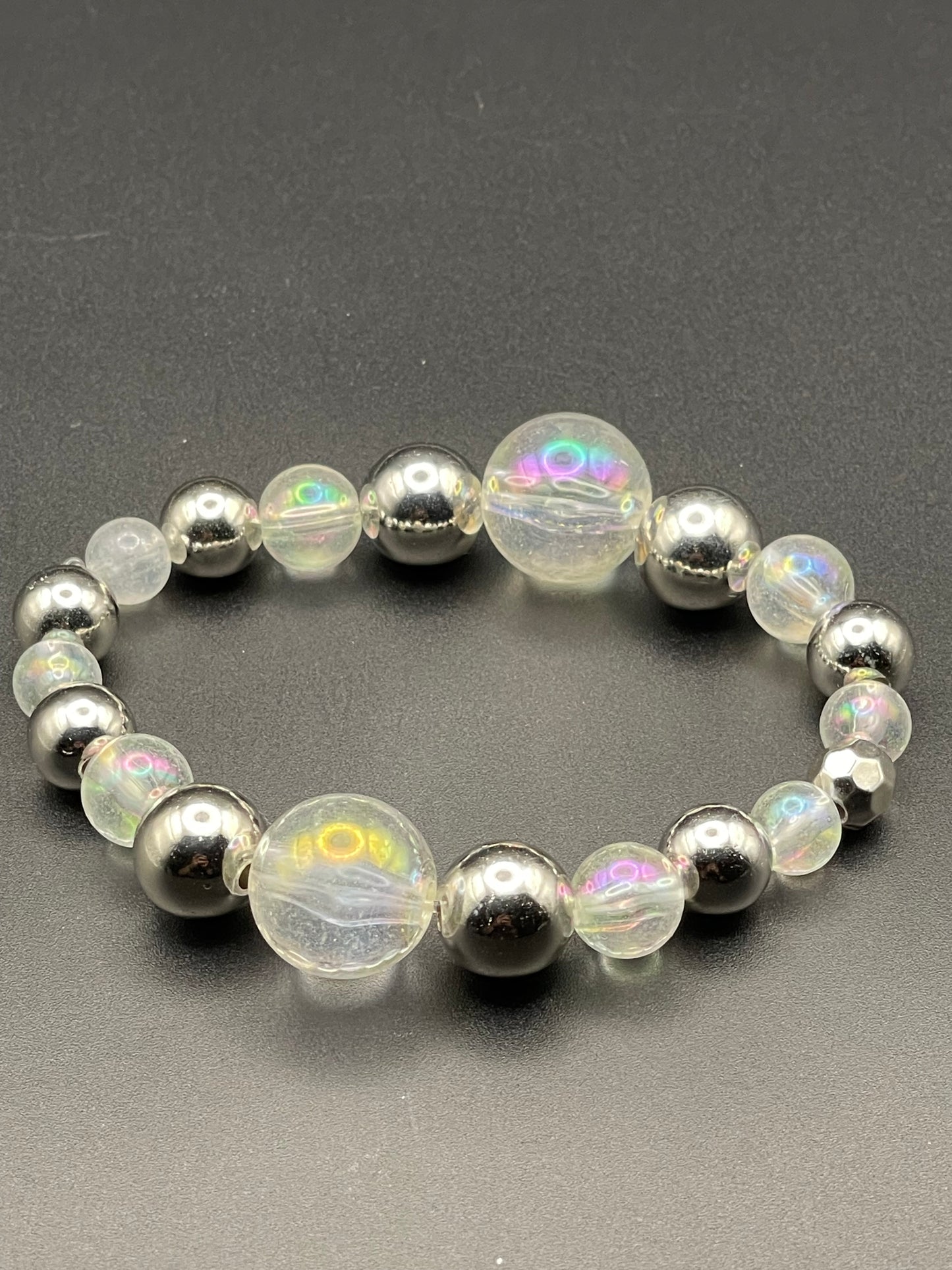 BKC = White & Black Bracelets