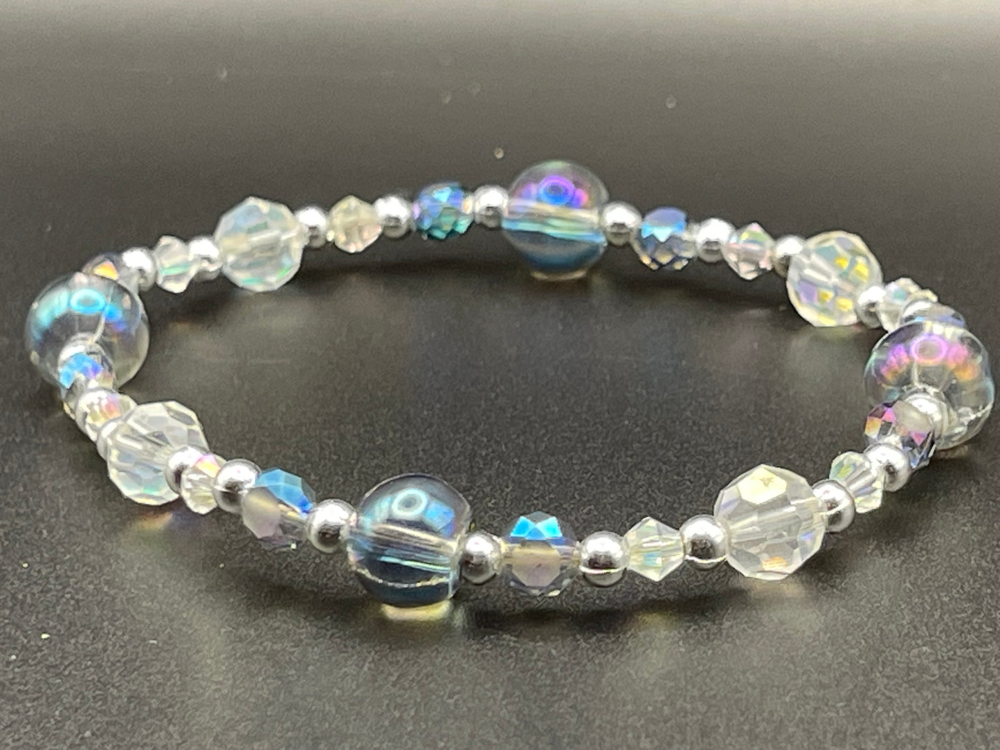 BKC - Grey and Moonstone Bracelets