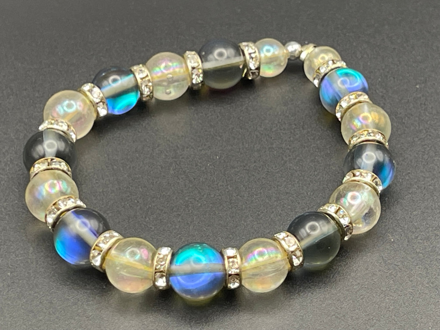 BKC - Grey and Moonstone Bracelets