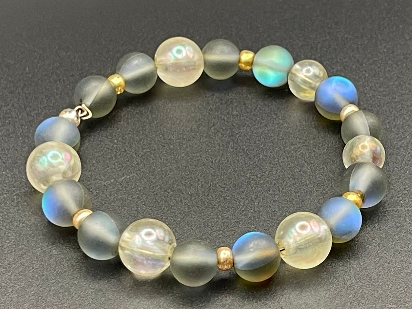 BKC - Grey and Moonstone Bracelets