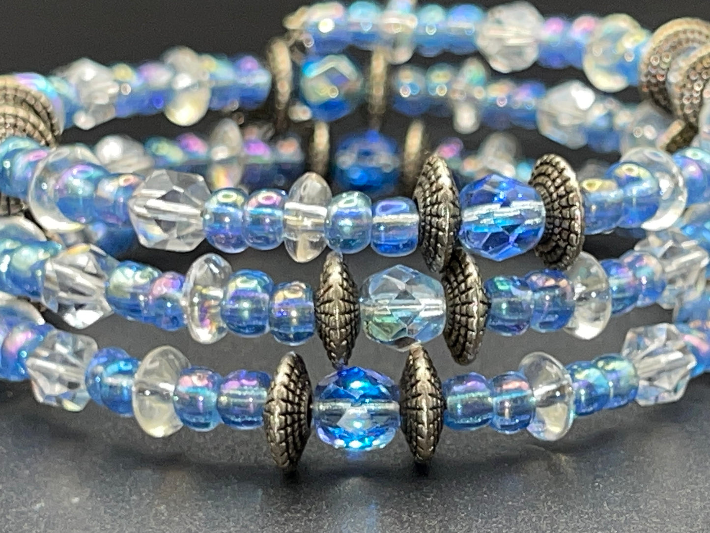 BKC - Blue Triple Loop Bracelets