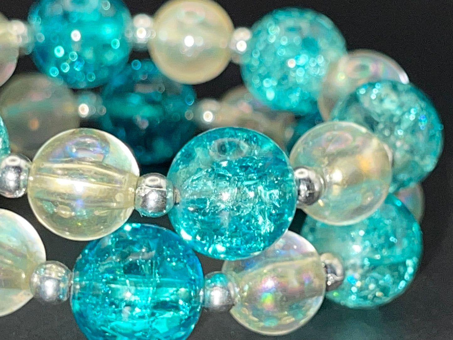 BKC - Blue Double Loop Bracelets