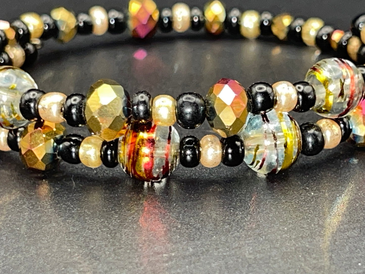 BKC - Brown Double Loop Bracelets