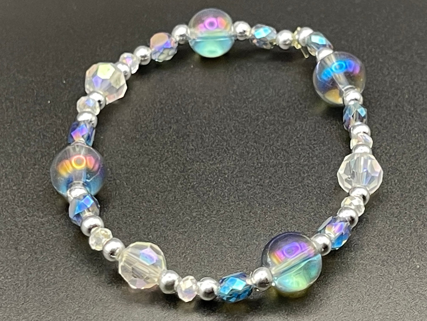 BKC - Grey and Moonstone Bracelets