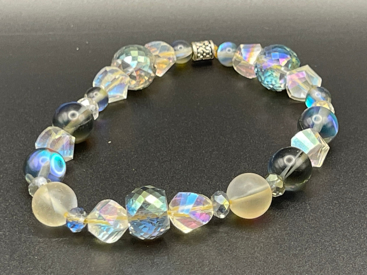 BKC - Grey and Moonstone Bracelets