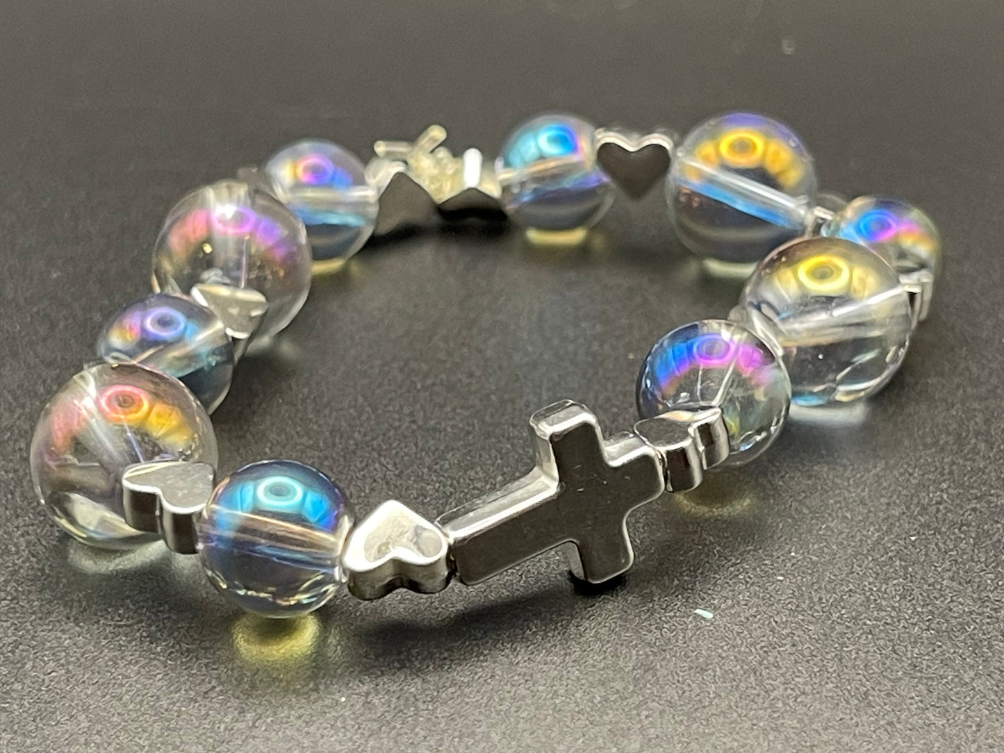 BKC - Grey and Moonstone Bracelets