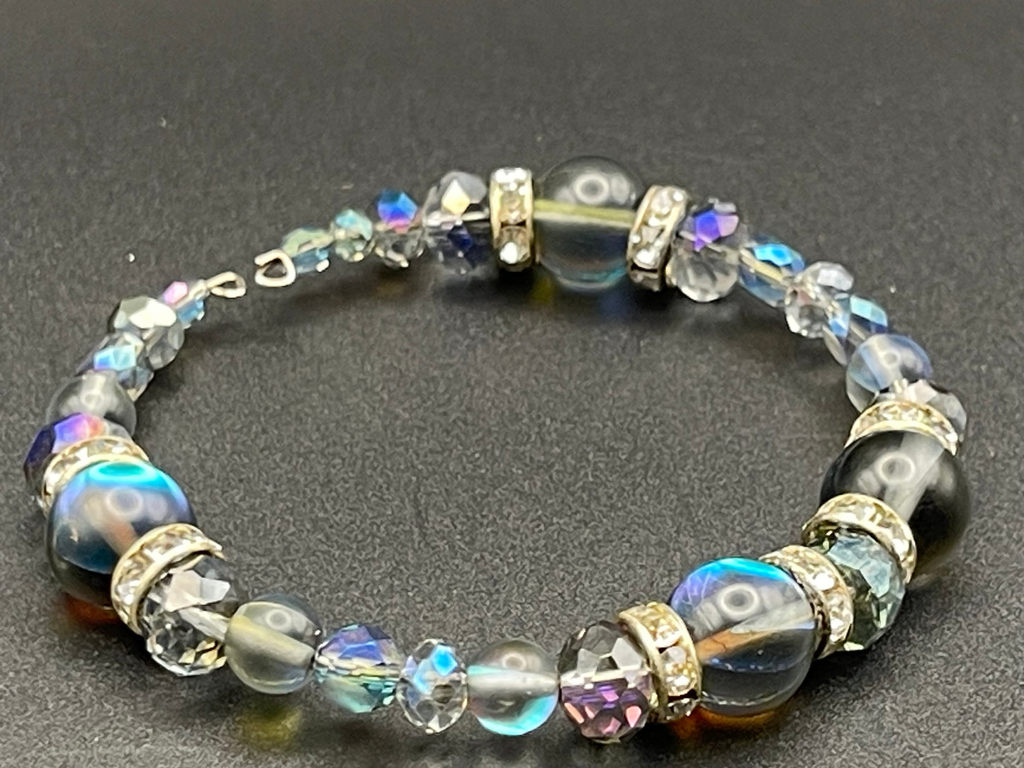 BKC - Grey and Moonstone Bracelets